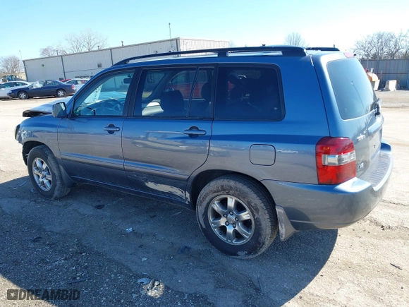 2006 Toyota Highlander with VIN JTEGP21A460126024, listed as a IAAI auction lot 41804162 with 172,119 mi miles. Bid and sale history available at carsss.com. Image 3.