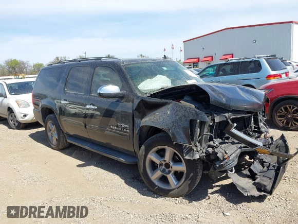 2012 Chevrolet Suburban LS with VIN 1GNSCHE03CR241355, listed as a IAAI auction lot 41791615 with 214,964 mi miles. Bid and sale history available at carsss.com. Image 1.