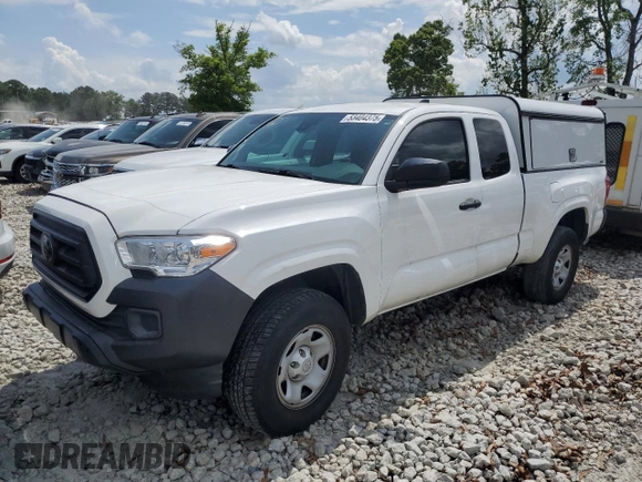 2020 Toyota Tacoma SR with VIN 5TFRX5GN4LX165322, listed as a Copart auction lot 53404375 with 145,609 mi miles and Clean Title. Bid and sale history available at DreamBid. Image 1.