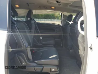 2022 Honda Odyssey Elite with VIN 5FNRL6H91NB022604, listed as a Copart auction lot 60165615 with 51,557 mi miles and Salvage title. Bid and sale history available at DreamBid. Image 11.