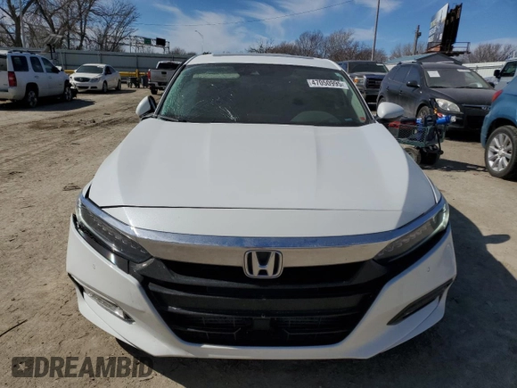2019 Honda Accord Touring z VIN 1HGCV2F97KA028859, wystawiony jako Copart lot #47050995 z przebiegiem 110 001 mil mil oraz Szkoda całkowita • Salvage title. Historia ofert i sprzedaży dostępna na DreamBid. Obrazek 5.