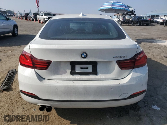 2020 BMW 4 Series 430i with VIN WBA4J1C01LBU67532, listed as a Copart auction lot 83257984 with 68,664 mi miles and Salvage Title. Bid and sale history available at DreamBid. Image 6.