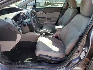 2015 Honda Civic Sedan LX with VIN 2HGFB2F58FH520309, listed as a Copart auction lot 51948955 with 139,775 mi miles and Salvage Title. Bid and sale history available at carsss.com. Image 7.