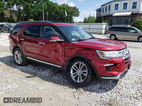 2019 Ford Explorer Limited z VIN 1FM5K8FH2KGA53378, wystawiony jako Copart lot #59674923 z przebiegiem 45 772 mil mil oraz . Historia ofert i sprzedaży dostępna na DreamBid. Obrazek 4.