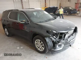 2019 Chevrolet Traverse LT Cloth with VIN 1GNEVGKW6KJ313527, listed as a IAAI auction lot 42428710 with 117,306 mi miles and . Bid and sale history available at DreamBid. Image 1.