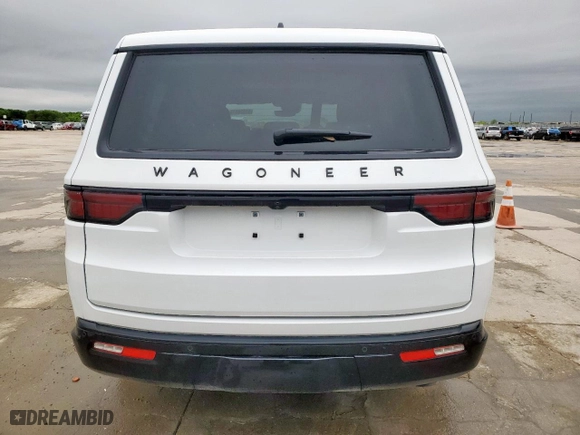 2024 Jeep Wagoneer Series II with VIN 1C4SJVBP8RS133555, listed as a Copart auction lot 51334415 with 8,030 mi miles and Salvage Title. Bid and sale history available at carsss.com. Image 6.