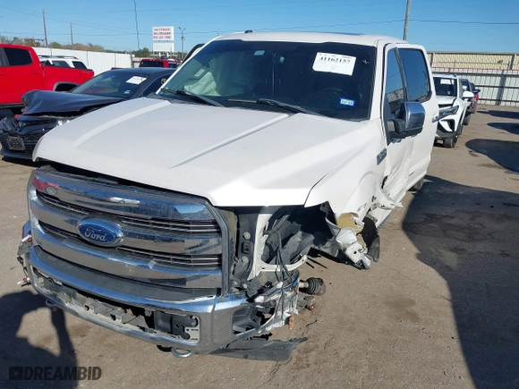 2017 Ford F-150 XL with VIN 1FTEW1EF3HKE10993, listed as a IAAI auction lot 41162157 with 1 mi miles. Bid and sale history available at carsss.com. Image 16.
