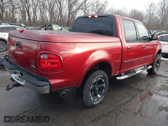 2003 Ford F-150 XLT with VIN 1FTRW08L33KC93082, listed as a IAAI auction lot 41157260 with 240,481 mi miles. Bid and sale history available at carsss.com. Image 4.
