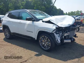 2023 Jeep Compass (RED) Edition with VIN 3C4NJDCN4PT505263, listed as a IAAI auction lot 42472353 with 7,090 mi miles and . Bid and sale history available at DreamBid. Image 1.