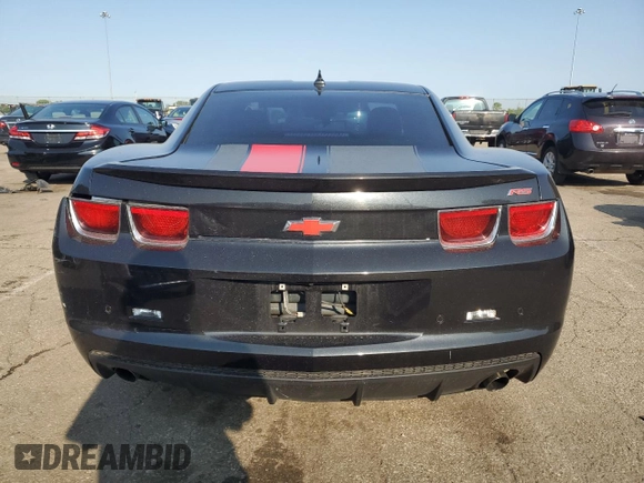 2012 Chevrolet Camaro 2LT with VIN 2G1FC1E37C9122299, listed as a Copart auction lot 58574735 with 137,374 mi miles and Salvage title. Bid and sale history available at DreamBid. Image 6.