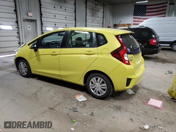 2016 Honda Fit LX with VIN JHMGK5H53GX020894, listed as a Copart auction lot 55095165 with 25,499 mi miles and Clean Title. Bid and sale history available at DreamBid. Image 2.
