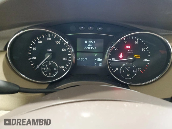 2006 Mercedes-Benz R-Class 3.5L with VIN 4JGCB65E26A018450, listed as a Copart auction lot 41426185 with 220,353 mi miles and Salvage Title. Bid and sale history available at carsss.com. Image 9.