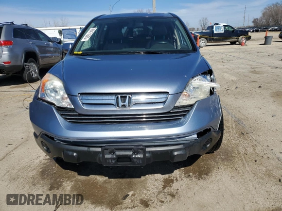 2007 Honda CR-V EX-L with VIN JHLRE38747C032165, listed as a Copart auction lot 48471625 with 155,394 mi miles and Salvage Title. Bid and sale history available at carsss.com. Image 5.