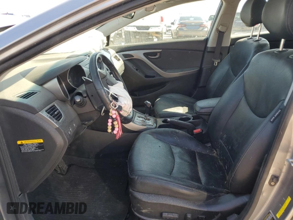 2013 Hyundai Elantra Limited with VIN KMHDH4AE1DU977962, listed as a Copart auction lot 50309165 with 104,206 mi miles and Salvage Title. Bid and sale history available at carsss.com. Image 7.