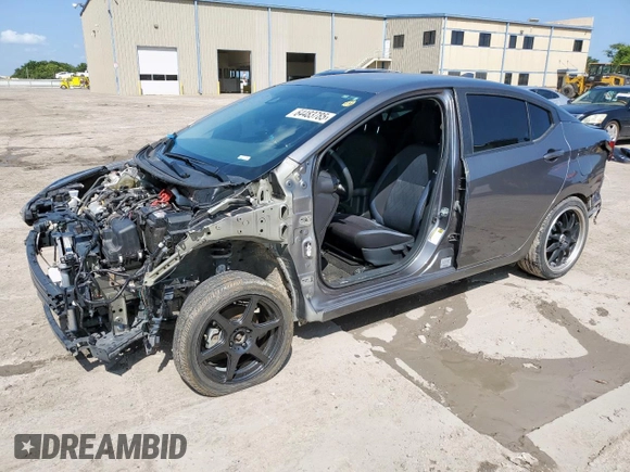 2023 Nissan Versa SV with VIN 3N1CN8EVXPL851093, listed as a Copart auction lot 64483785 with 22,815 mi miles and Clean title. Bid and sale history available at DreamBid. Image 1.