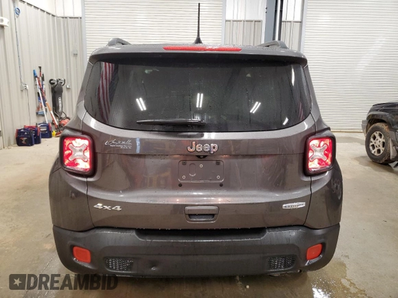2018 Jeep Renegade Latitude z VIN ZACCJBBB8JPH66347, wystawiony jako Copart lot #55725035 z przebiegiem 65 166 mil mil oraz Szkoda całkowita • Salvage title. Historia ofert i sprzedaży dostępna na DreamBid. Obrazek 6.