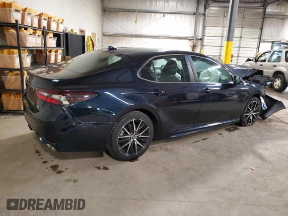 2021 Toyota Camry SE Nightshade with VIN 4T1G11AK3MU423568, listed as a Copart auction lot 59218464 with 63,456 mi miles and Salvage Title. Bid and sale history available at carsss.com. Image 3.