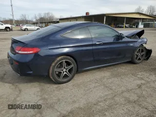 2017 Mercedes-Benz C 43 AMG with VIN WDDWJ6EB0HF439265, listed as a Copart auction lot 51828385 with Not provided miles and Salvage title. Bid and sale history available at DreamBid. Image 3.