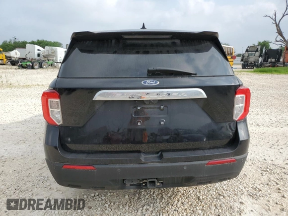 2022 Ford Explorer with VIN 1FMSK7BH1NGB78850, listed as a Copart auction lot 51207344 with 7,027 mi miles and Salvage title. Bid and sale history available at DreamBid. Image 6.
