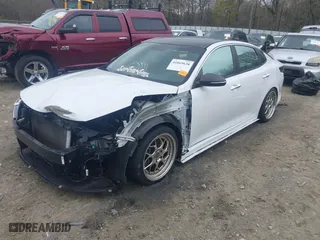 2018 Kia Optima S with VIN 5XXGT4L32JG241187, listed as a IAAI auction lot 41869628 with 88,038 mi miles. Bid and sale history available at carsss.com. Image 19.