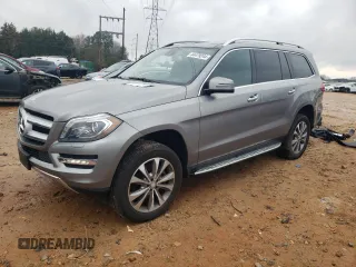 2015 Mercedes-Benz GL-Class GL 450 with VIN 4JGDF6EE8FA477569, listed as a Copart auction lot 44479244 with 105,047 mi miles. Bid and sale history available at carsss.com. Image 1.