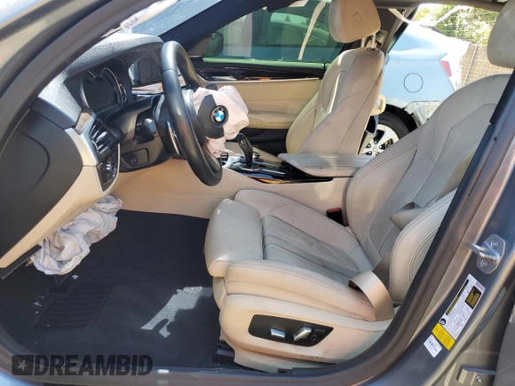 2019 BMW 5 Series 530i with VIN WBAJA5C55KBX87506, listed as a Copart auction lot 67528774 with Not provided miles and Salvage title. Bid and sale history available at DreamBid. Image 7.
