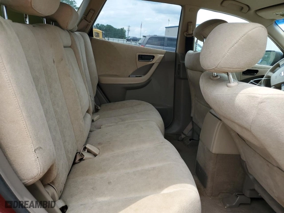 2005 Nissan Murano S with VIN JN8AZ08W85W417944, listed as a Copart auction lot 66903534 with 127,495 mi miles and Salvage Title. Bid and sale history available at carsss.com. Image 10.