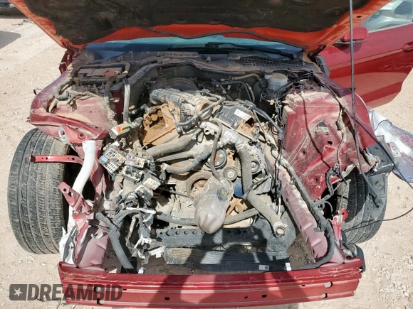2015 Ford Mustang V6 with VIN 1FA6P8AM7F5329835, listed as a Copart auction lot 62985735 with Not provided miles and Salvage title. Bid and sale history available at DreamBid. Image 11.