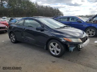 2008 Honda Civic Cpe EX-L with VIN 2HGFG12978H563398, listed as a Copart auction lot 85394144 with 183,300 mi miles and Salvage Title. Bid and sale history available at carsss.com. Image 4.