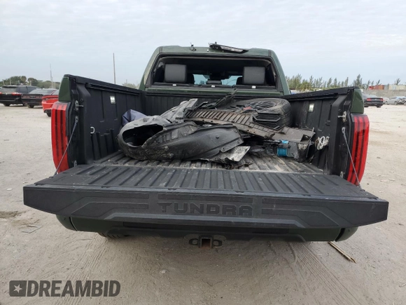 2022 Toyota Tundra 4WD SR5 with VIN 5TFLA5DB7NX056874, listed as a Copart auction lot 87582045 with 38,593 mi miles and Non Repairable. Bid and sale history available at carsss.com. Image 6.