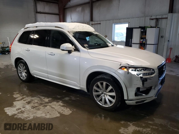 2017 Volvo XC90 Momentum with VIN YV4A22PKXH1122871, listed as a Copart auction lot 45676235 with 90,113 mi miles and Salvage Title. Bid and sale history available at carsss.com. Image 4.