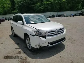 2012 Toyota Highlander Limited with VIN 5TDYK3EH0CS052470, listed as a Copart auction lot 62135025 with 136,043 mi miles and Salvage title. Bid and sale history available at DreamBid. Image 14.