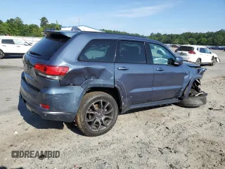 2021 Jeep Grand Cherokee High Altitude with VIN 1C4RJECG8MC737932, listed as a Copart auction lot 58368885 with 61,863 mi miles and Salvage title. Bid and sale history available at DreamBid. Image 3.