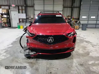 2023 Acura MDX w/A-Spec Package with VIN 5J8YE1H04PL040249, listed as a Copart auction lot 44344885 with Not Provided miles and Salvage Title. Bid and sale history available at DreamBid. Image 12.