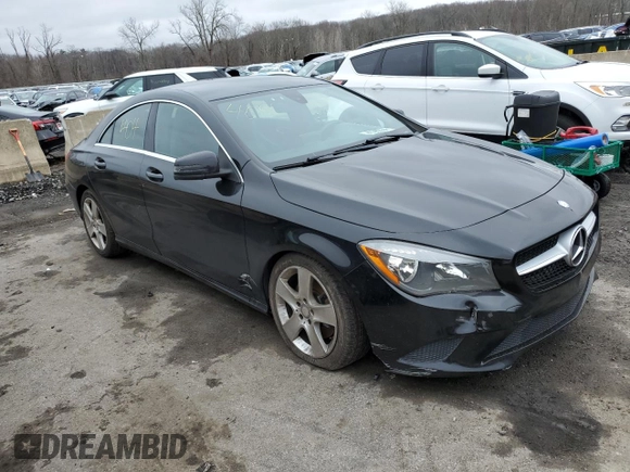 2015 Mercedes-Benz CLA 250 with VIN WDDSJ4EBXFN220397, listed as a Copart auction lot 45569804 with 85,818 mi miles and . Bid and sale history available at DreamBid. Image 4.