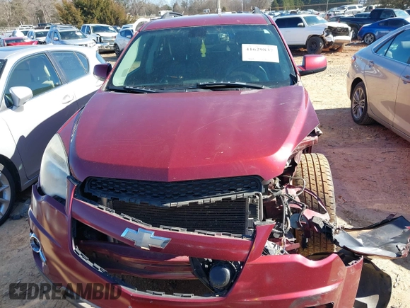 2011 Chevrolet Equinox LT with VIN 2CNALPEC1B6221488, listed as a IAAI auction lot 41629837 with 91,105 mi miles. Bid and sale history available at carsss.com. Image 13.