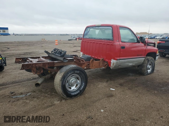 1995 Dodge 2500 with VIN 1B7KF26C9SS204162, listed as a Copart auction lot 79263084 with 254,462 mi miles and Salvage Title. Bid and sale history available at carsss.com. Image 3.