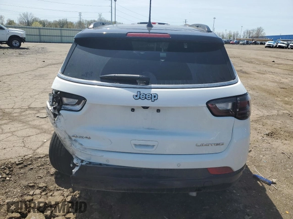 2024 Jeep Compass Limited with VIN 3C4NJDCN0RT602348, listed as a Copart auction lot 54323065 with 17,523 mi miles and Salvage title. Bid and sale history available at DreamBid. Image 6.
