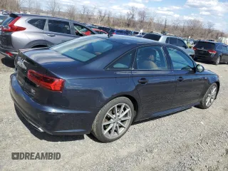 2018 Audi A6 Premium with VIN WAUF8AFC6JN097619, listed as a Copart auction lot 50621015 with 74,387 mi miles and Salvage Title. Bid and sale history available at carsss.com. Image 3.