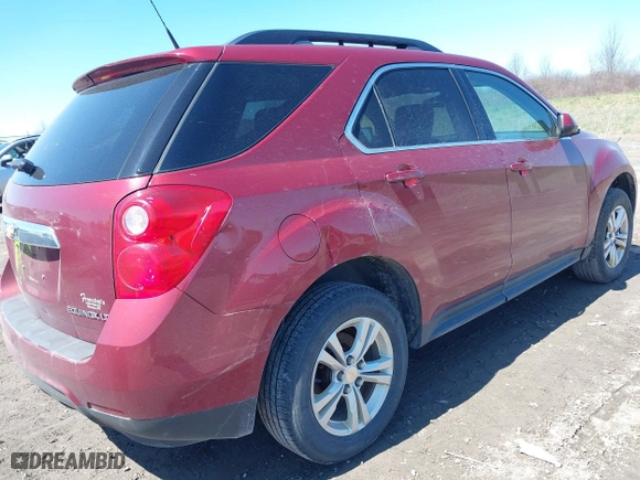 2010 Chevrolet Equinox LT w/1LT with VIN 2CNALDEWXA6357125, listed as a IAAI auction lot 42039134 with 71,930 mi miles. Bid and sale history available at carsss.com. Image 6.