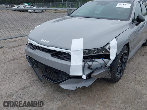 2022 Kia K5 GT-Line z VIN 5XXG64J2XNG133729, wystawiony jako IAAI lot #42440669 z przebiegiem 36 376 mil mil oraz . Historia ofert i sprzedaży dostępna na DreamBid. Obrazek 20.