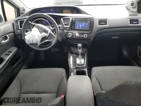 2015 Honda Civic Sedan SE with VIN 19XFB2F72FE040908, listed as a Copart auction lot 48019395 with 98,486 mi miles and Salvage Title. Bid and sale history available at carsss.com. Image 8.