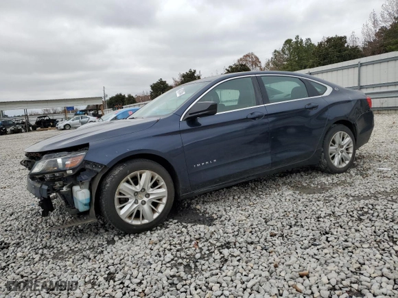 2016 Chevrolet Impala LS with VIN 2G11Z5SA2G9195492, listed as a Copart auction lot 84072454 with 82,701 mi miles and Salvage Title. Bid and sale history available at carsss.com. Image 1.