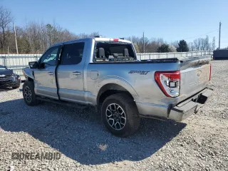 2021 Ford F-150 XL with VIN 1FTFW1E83MFB16972, listed as a Copart auction lot 48312565 with 62,092 mi miles and Salvage Title. Bid and sale history available at carsss.com. Image 2.