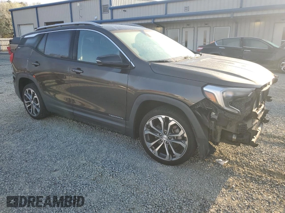 2019 GMC Terrain SLT with VIN 3GKALPEX1KL348619, listed as a Copart auction lot 48853745 with 69,182 mi miles and Salvage Title. Bid and sale history available at carsss.com. Image 4.