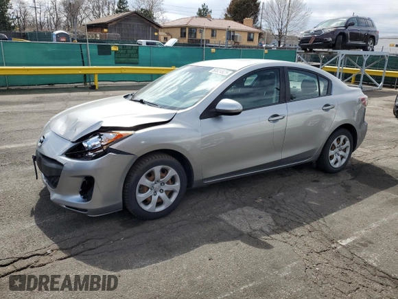 2013 Mazda Mazda3 i Sport with VIN JM1BL1U70D1754108, listed as a Copart auction lot 50824825 with 112,688 mi miles and Salvage Title. Bid and sale history available at carsss.com. Image 1.