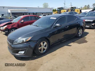 2015 Kia Optima LX with VIN 5XXGM4A7XFG441034, listed as a Copart auction lot 54549995 with Not Provided miles and Clean Title. Bid and sale history available at carsss.com. Image 1.