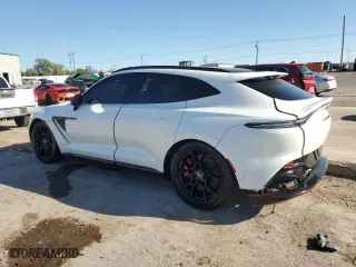 2021 Aston Martin DBX with VIN SCFVUJAW8MTV02134, listed as a Copart auction lot 72456004 with 0 mi miles and Salvage Title. Bid and sale history available at carsss.com. Image 2.