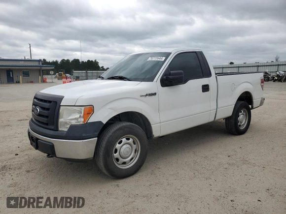 2012 Ford F-150 XL with VIN 1FTMF1EM5CKD32042, listed as a Copart auction lot 70772444 with 138,127 mi miles and Salvage title. Bid and sale history available at DreamBid. Image 1.