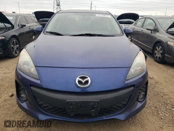 2013 Mazda 3 i Grand Touring with VIN JM1BL1W72D1752552, listed as a Copart auction lot 82160624 with 118,206 mi miles and Salvage Title. Bid and sale history available at carsss.com. Image 5.